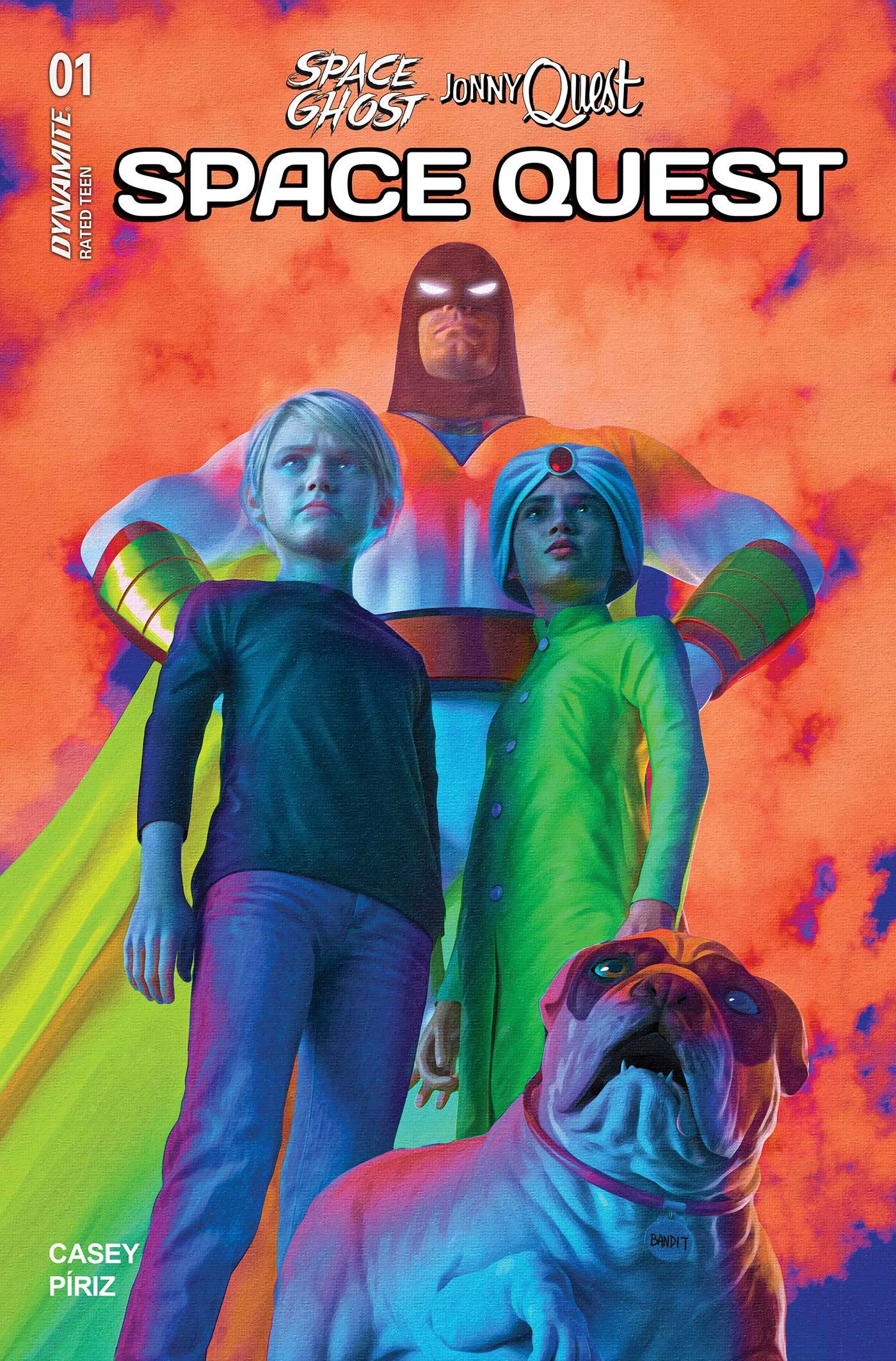 Space Ghost Jonny Quest Space Quest #1 Cover Za Foc 10 Copy In