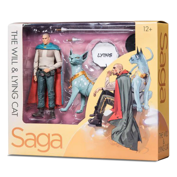 Saga The Will & Lying Cat Figures