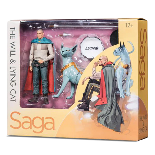 Saga The Will & Lying Cat Figures