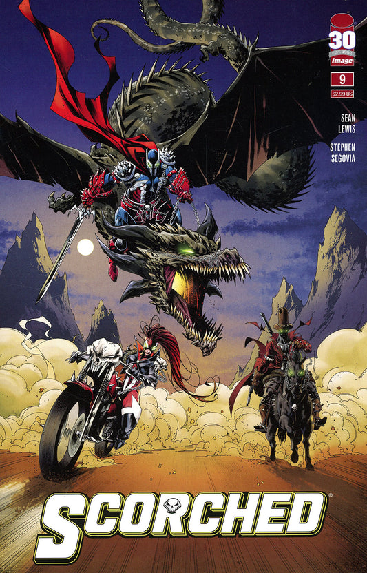 Spawn Scorched #9 Keane Variant