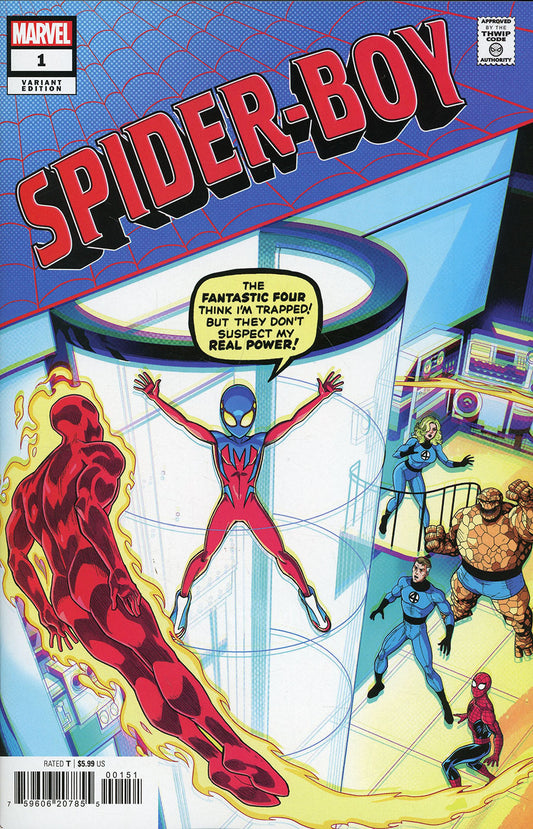 SPIDER-BOY #1E VECCHIO HOMAGE VARIANT