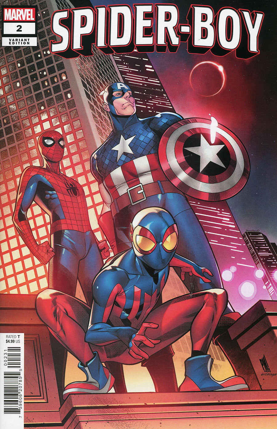 SPIDER-BOY #2C PACO MEDINA HOMAGE VAR