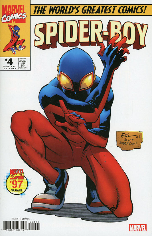 SPIDER-BOY #4B ETHAN YOUNG MARVEL 97 VAR