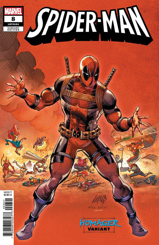 Spider-Man #8D Liefeld Variant