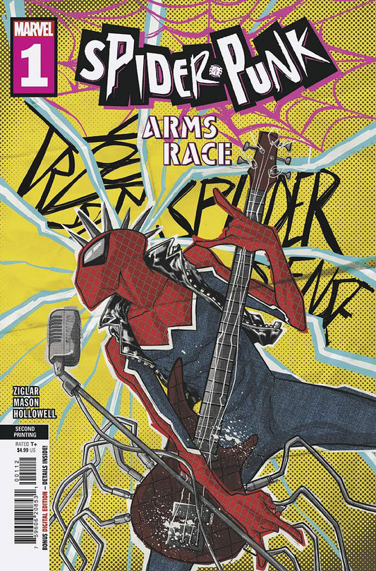 SPIDER-PUNK ARMS RACE #1 2ND PTG BALDEON VAR
