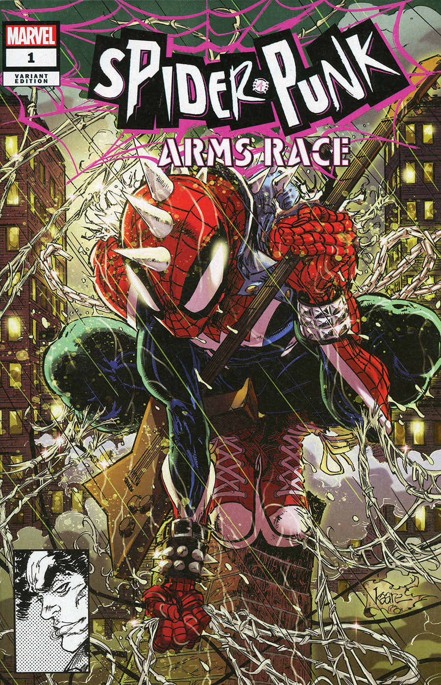 Spider-Punk: Arms Race #1 Andrews Virgin Variant