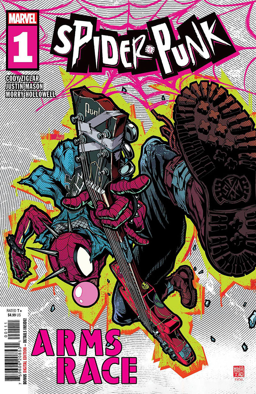 SPIDER-PUNK ARMS RACE #1A