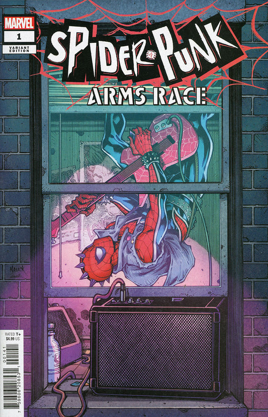 SPIDER-PUNK ARMS RACE #1D NAUCK WINDOWSHADES VAR