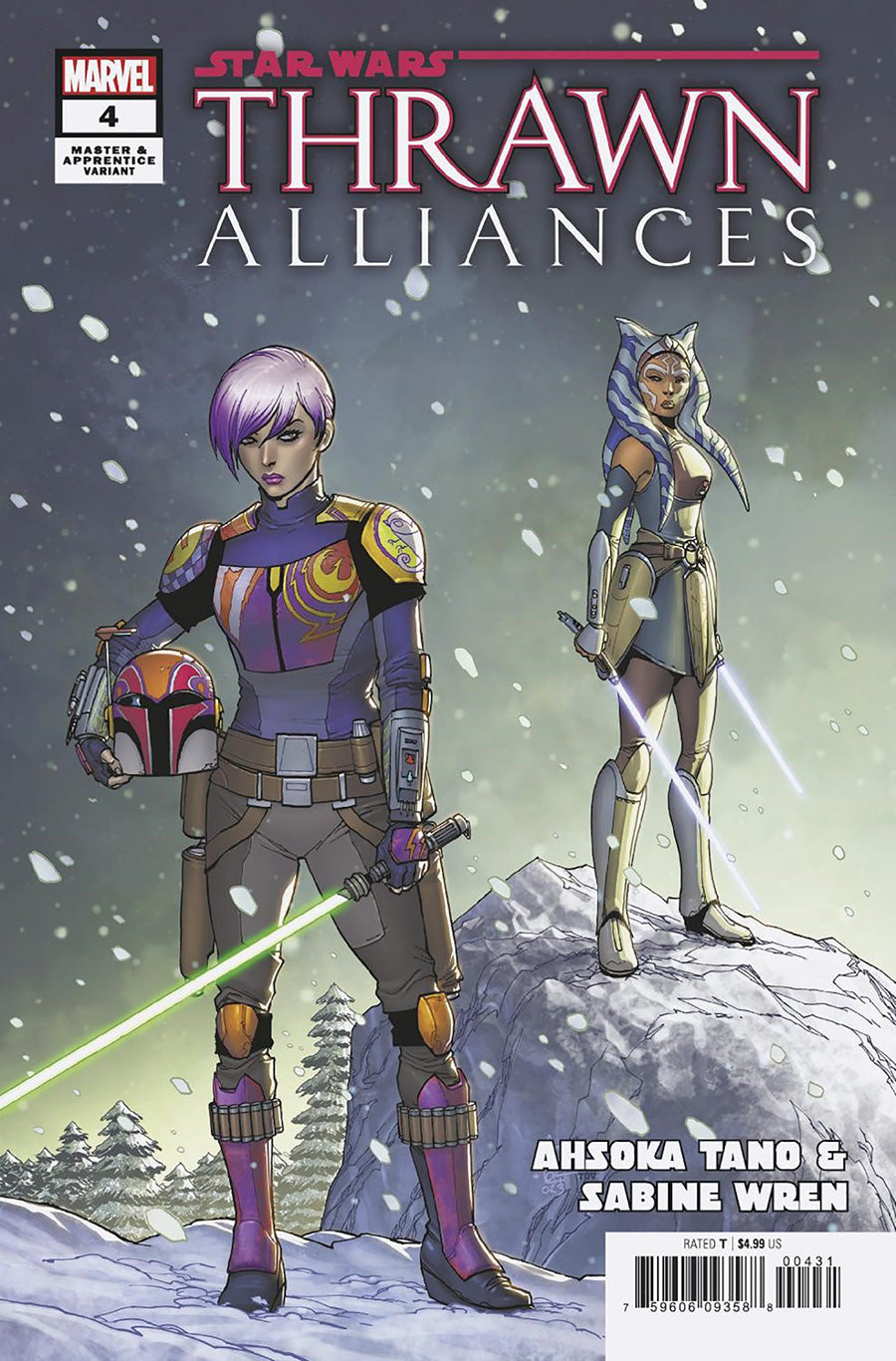 STAR WARS THRAWN ALLIANCES #4C CAMUNCOLI MASTER APPRENTICE VAR