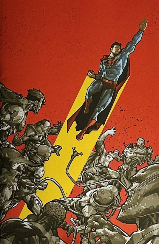 Superman #1 2023 Kael Ngu Fan Expo Foil Virgin Variant