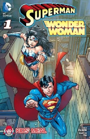 Superman / Wonder Woman Wendy's Givaway #1