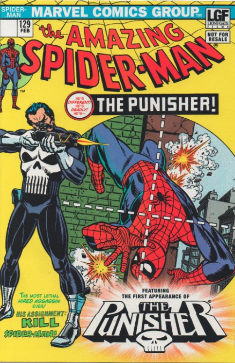 The Amazing Spider-Man #129 Lion's Gate Edition