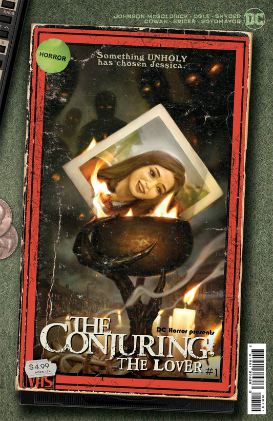 DC Horror Presents: The Conjuring - The Lover #1 VHS Tribute Variant