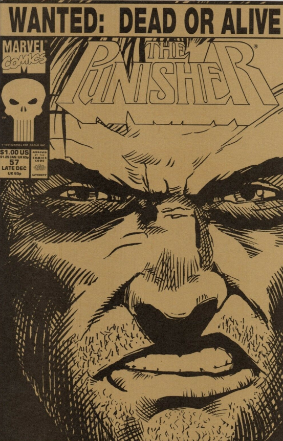The Punisher #57 Wanted Variant