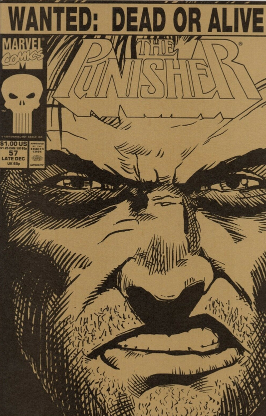 The Punisher #57 Wanted Variant