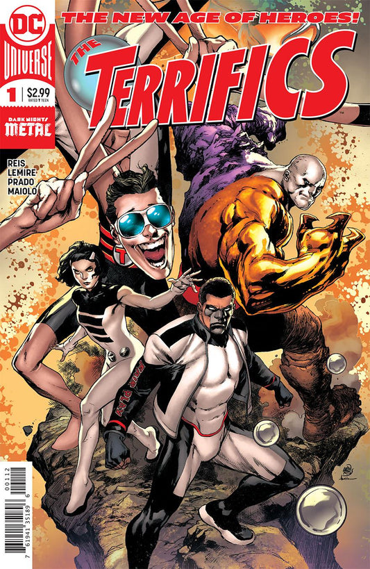 Terrifics #1C Second Printing