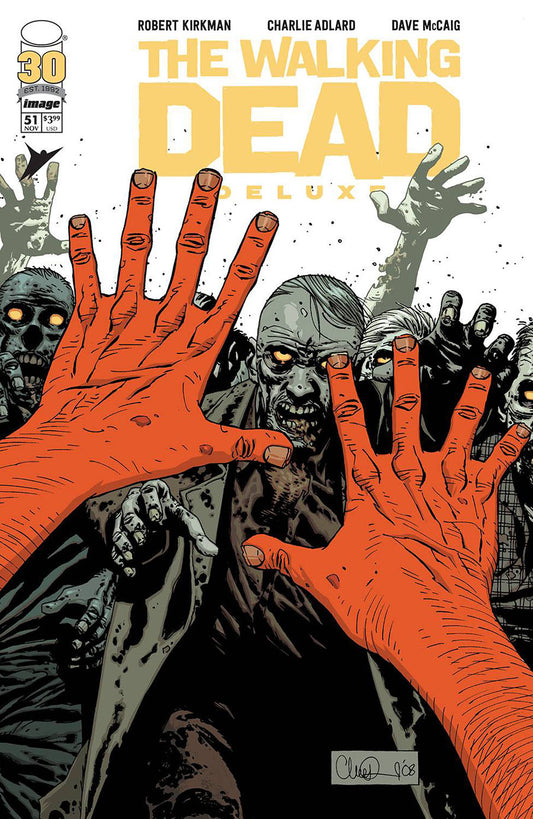 The Walking Dead Deluxe #51B (MR) Adlard Variant