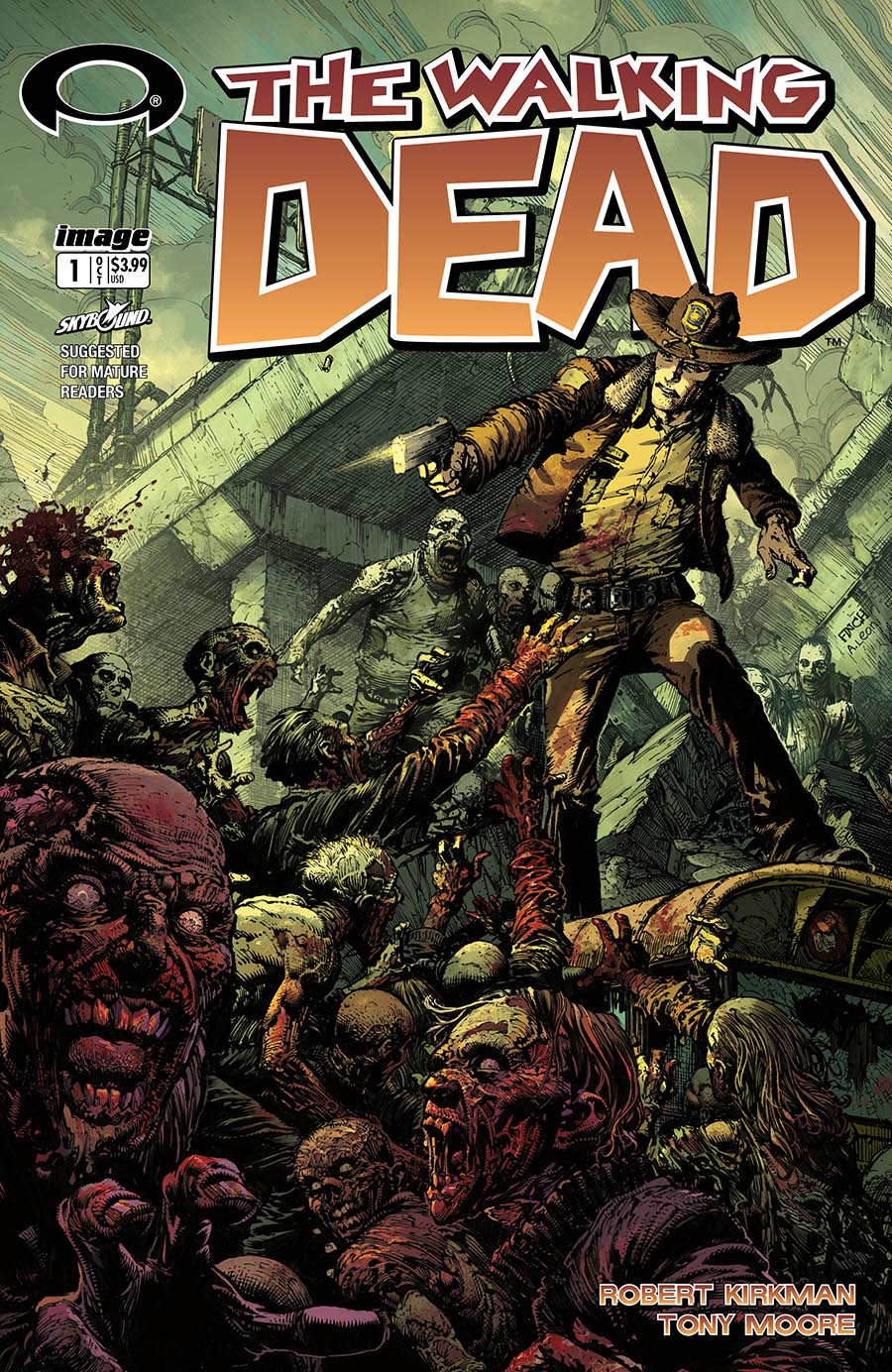 The Walking Dead #1 Finch 15th Anniversary Blind Bag Variant