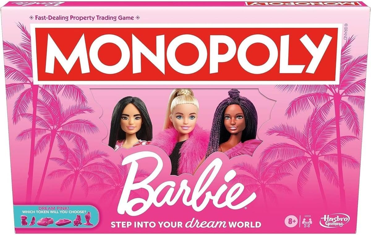 Monopoly: Barbie Edition Board Game