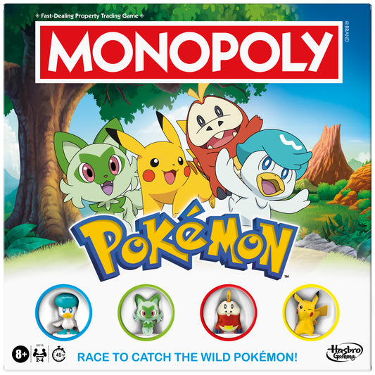 Hasbro: Monopoly Pokémon Edition Board Game