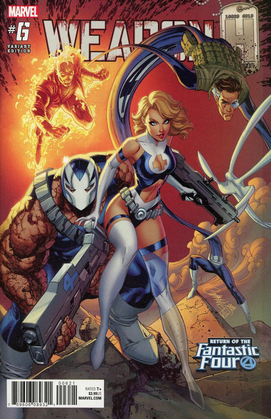 Weapon H #6B JS Campbell Variant