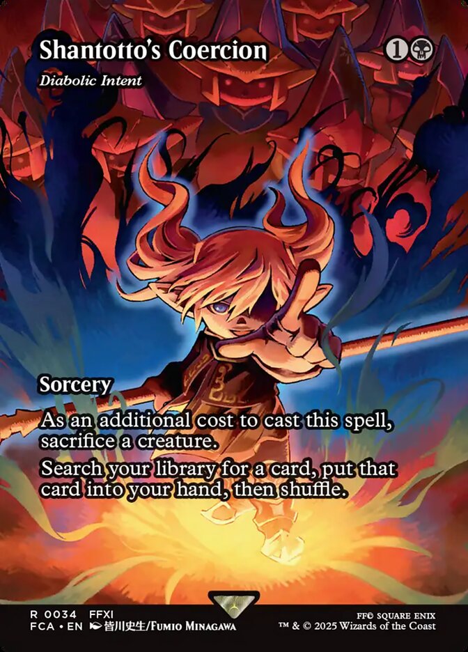 Shantotto's Coercion - Diabolic Intent - Showcase