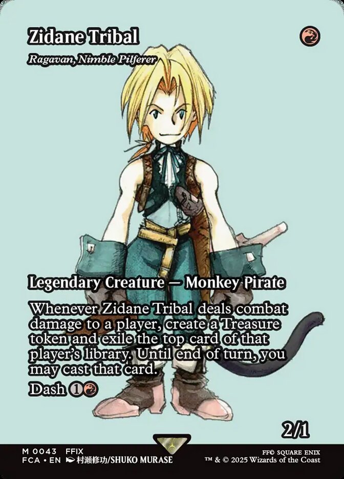 Zidane Tribal - Ragavan, Nimble Pilferer - Showcase