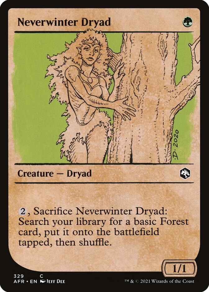 Neverwinter Dryad (Showcase) [AFR - 329]