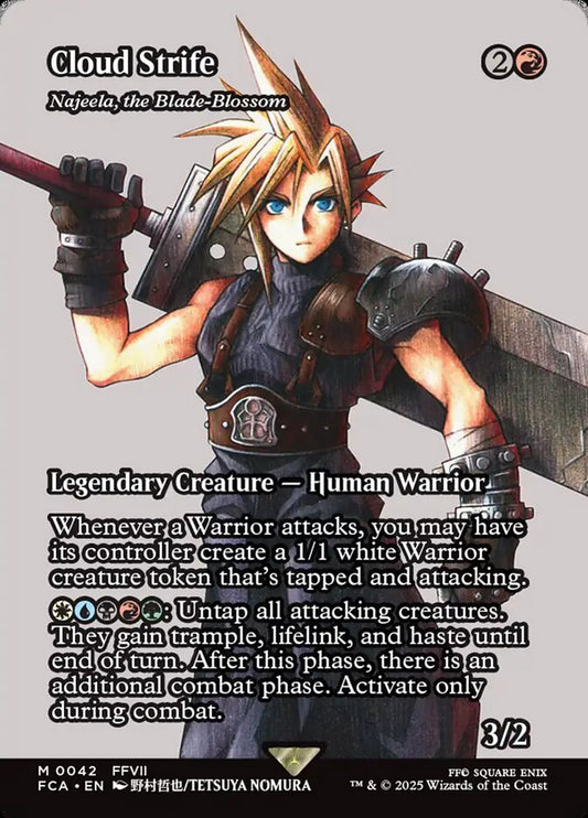 Cloud Strife - Najeela, the Blade-Blossom - Showcase