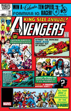 The Avengers Annual #10 Facsimile Foil Edition
