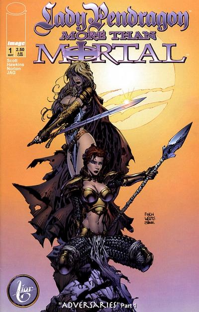 Lady Pendragon / More Than Mortal #1 (David Finch Cover)