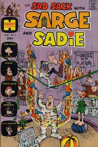 Sad Sack with Sarge and Sadie #4