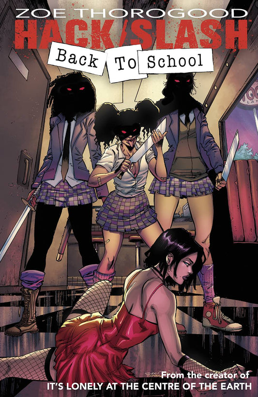 HACK SLASH BACK TO SCHOOL #1B (OF 4) SEELEY VARIANT