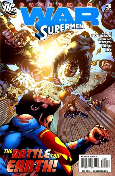 Superman: War of the Supermen #3A