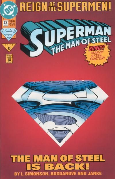 Superman: The Man of Steel #22 Collectors Edition