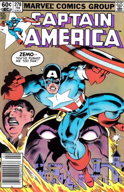 Captain America #278