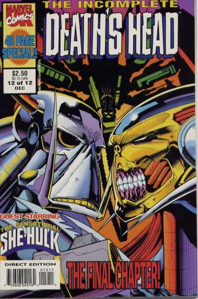 The Incomplete Death's Head #12