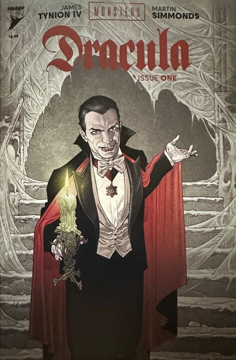 UNIVERSAL MONSTERS DRACULA #1D (OF 4) LUNAR RETAILER THANK YOU VARIANT (MR)