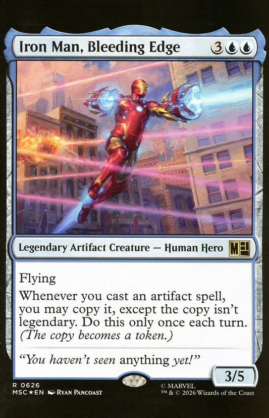 Iron Man #6 Classified Artist Magic: The Gathering Variant