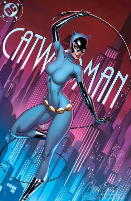 Catwoman 80th Anniversary JSC Webstore Cover B (Ltd 1200)