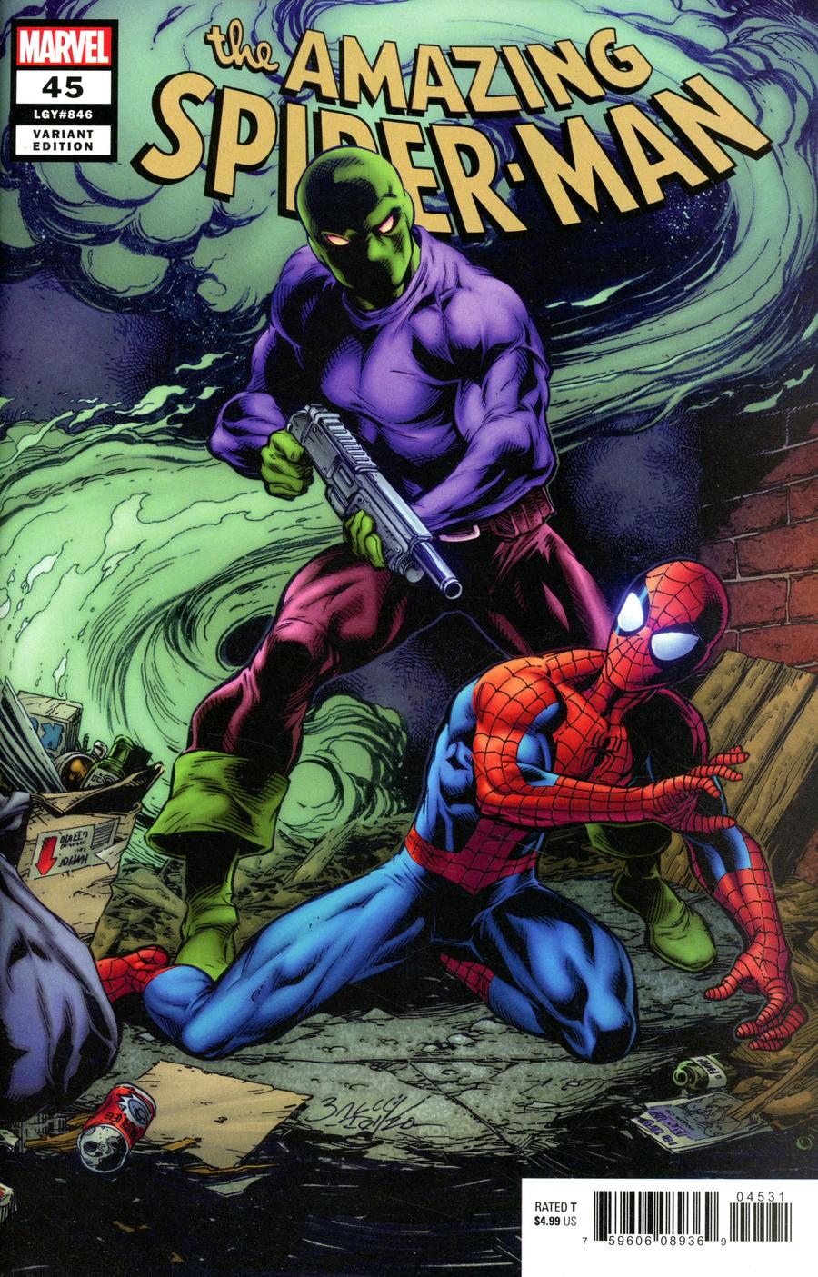 The Amazing Spider-Man #45 Bagley Variant