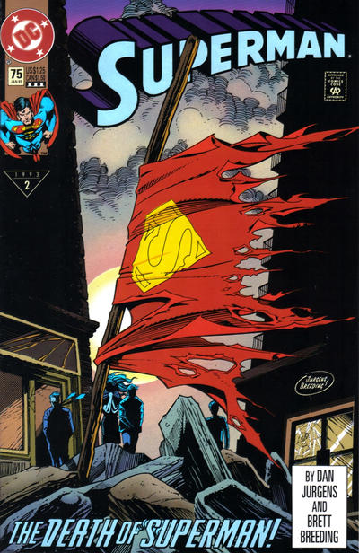 Superman #75C 3rd Printing