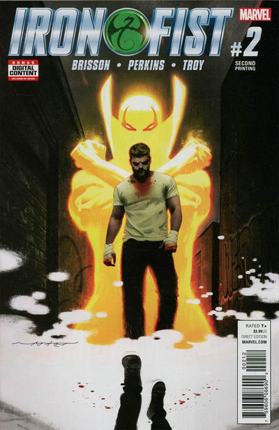 Iron Fist #2C 2nd Printing