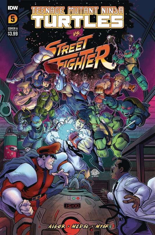 TMNT VS. STREET FIGHTER #5A (OF 5)