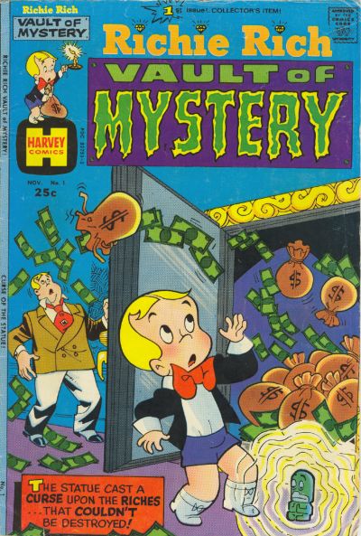 Richie Rich Vault of Mystery #1