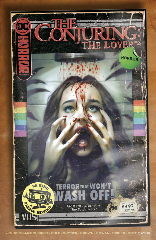 DC Horror Presents: The Conjuring - The Lover #2 VHS Tribute Variant