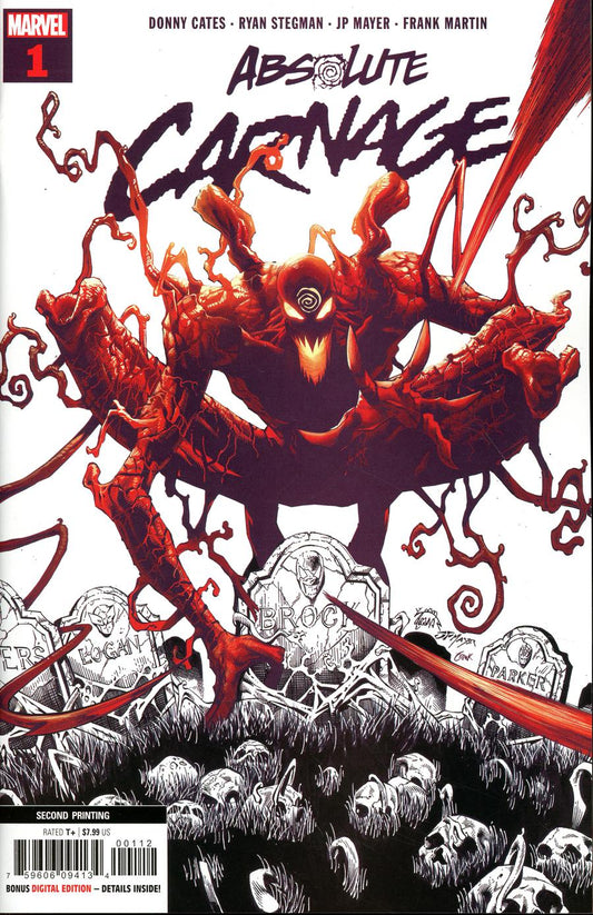 Absolute Carnage #1 2nd Printing