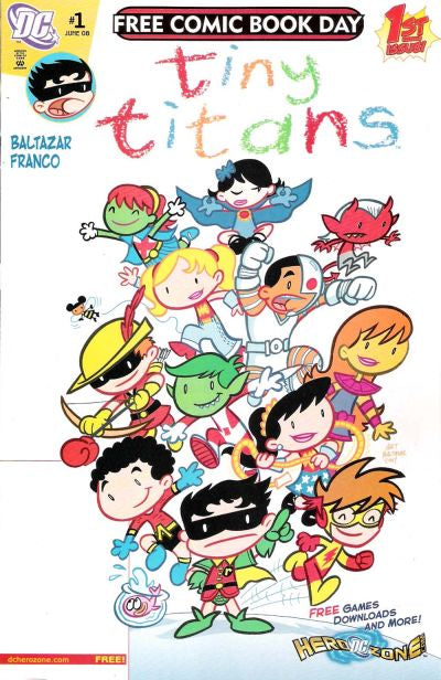 Tiny Titans #1B FCBD Edition
