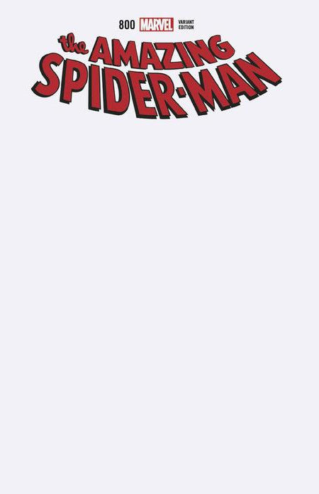 The Amazing Spider-Man #800 Blank Variant
