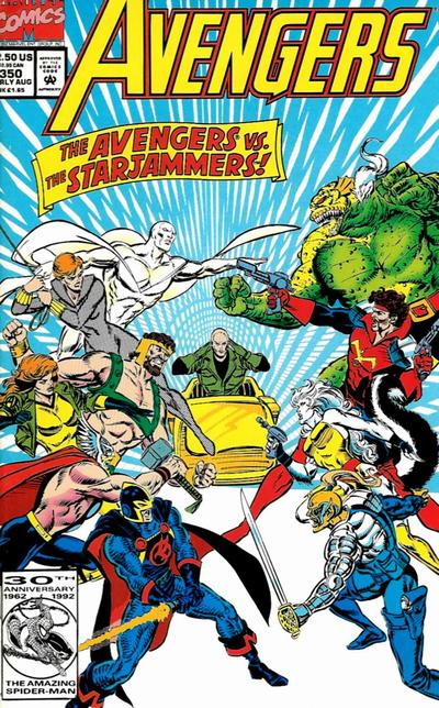 The Avengers #350